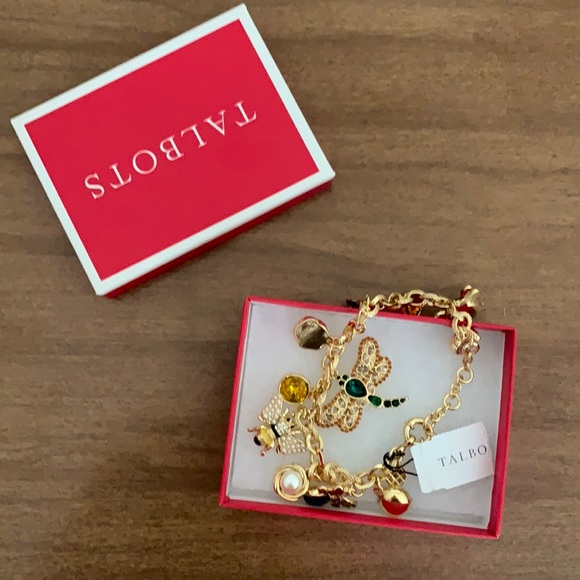 Talbots Garden Charm Bracelet
